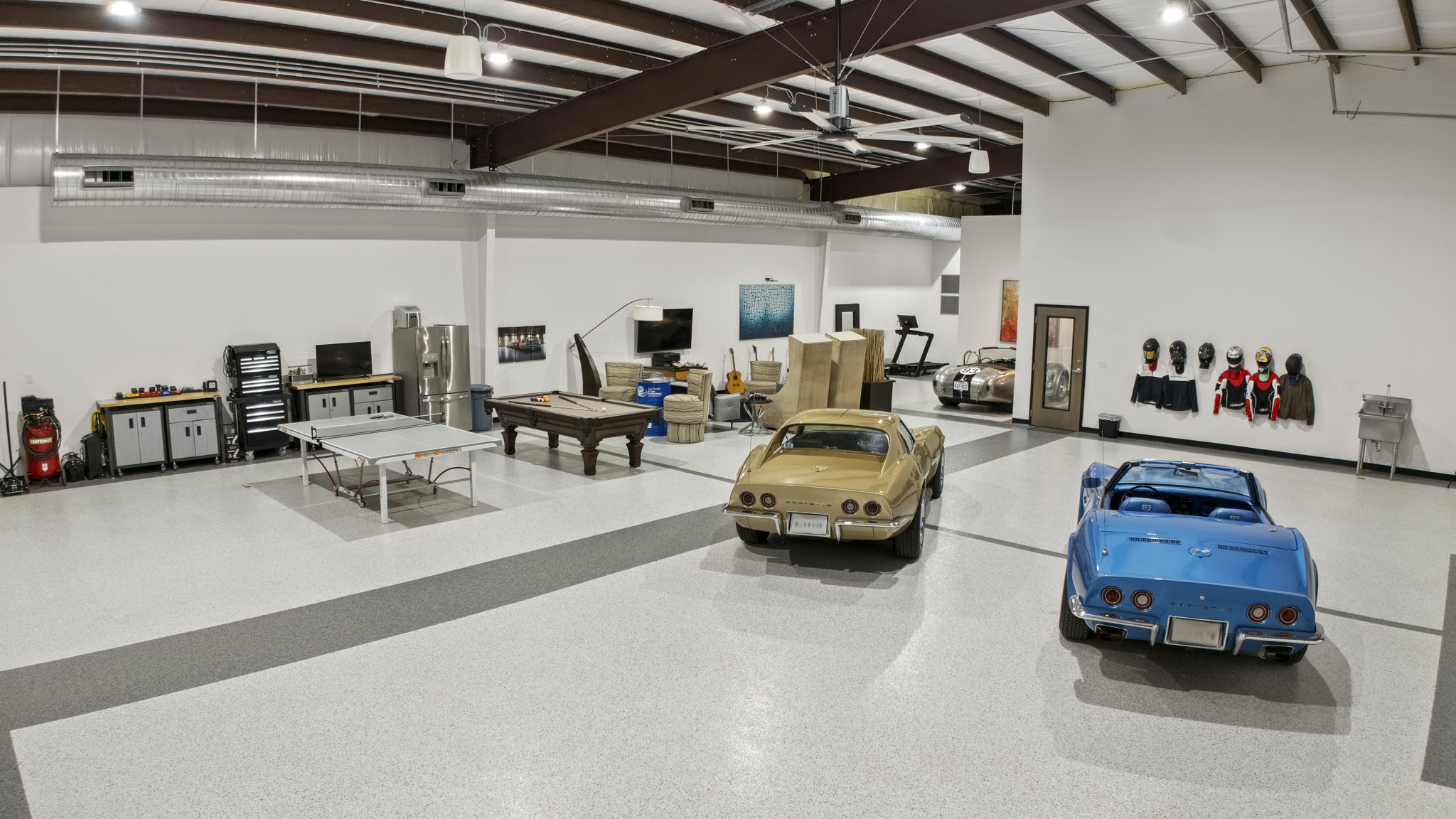 Climate-controlled car storage and collector garage