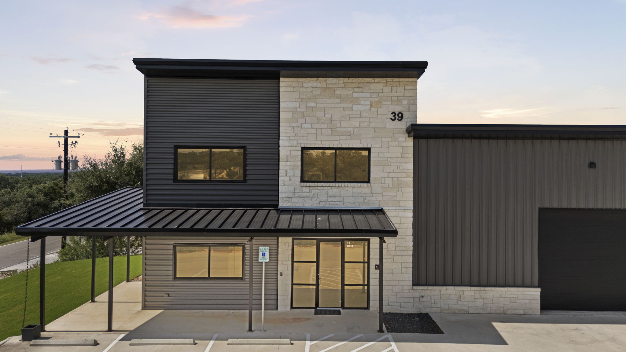 Premium commercial compound exterior in Boerne, Texas Hill Country